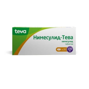 Нимесулид-Тева таб 100мг №20