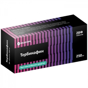 Тербинафин-Медисорб таб 250мг №28