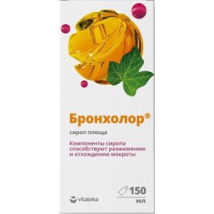 ВИТАТЕКА БРОНХОЛОР СИРОП ПЛЮЩА ФЛ.150 МЛ (БАД)