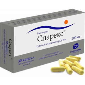 Спарекс капс с пролонг высвоб 200мг №30