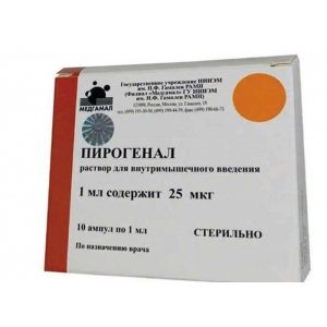 Пирогенал р-р д/в/м введ 25мкг/мл 1мл №10