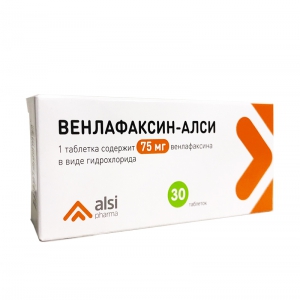Венлафаксин-Алси таб 75мг №30