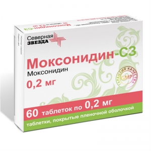 Моксонидин-СЗ таб ппо 0,2мг №60