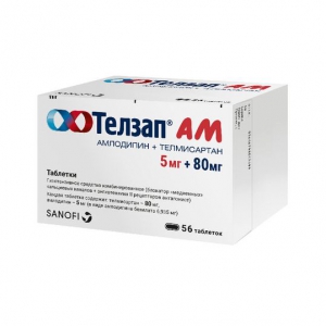 Телзап АМ таб 5мг+80мг №56