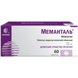 Меманталь таб ппо 10мг №60