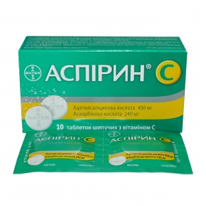 Аспирин+С таб шип №10