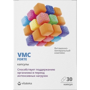 Витатека Витаминно-Минеральный Комплекс VMC Форте капс 0,61г №30