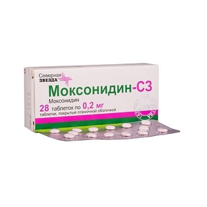 Моксонидин-СЗ таб ппо 0,2мг №28