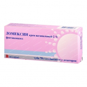 Ломексин крем д/вагин и наружн примен 2% 78г