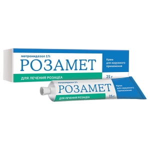Розамет крем д/наруж примен 1% 25г