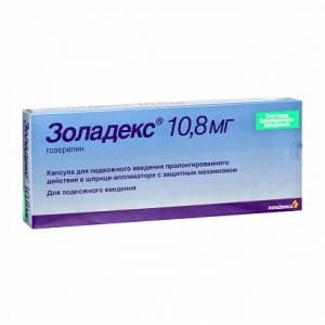 Золадекс капс д/п/к введ пролонг действия 10,8мг шпр-апплик
