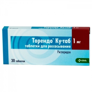 Торендо Ку-таб таб дисперг в полости рта 1мг №30