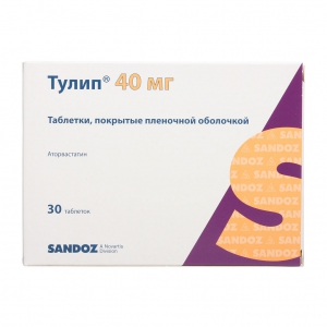 Тулип таб ппо 40мг №30