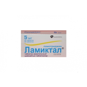 Ламиктал таб жев дисперг 5мг №30