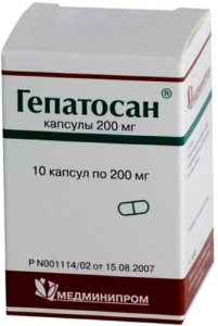Гепатосан капс 200мг №10