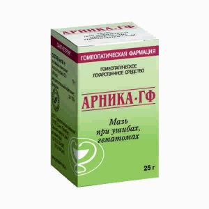 Арника-ГФ мазь д/наруж примен гомеопат 25г