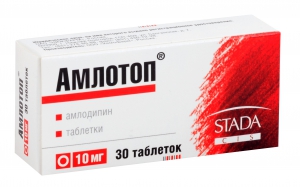 Амлотоп таб 10мг №30
