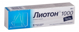 Лиотон 1000 гель д/наружн примен 50г