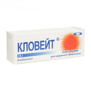 Кловейт крем д/наруж примен 0,05% 25г