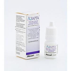 Азарга капли глазн фл 5мл