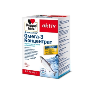 Доппельгерц Актив Омега-3 концентрат капс 1321,91 №60