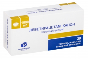 Леветирацетам-Канон таб ппо 1000мг №30