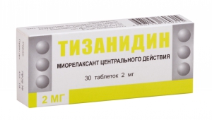 Тизанидин таб 2мг №30