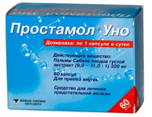 Простамол Уно капс 320мг №60
