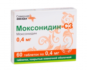 Моксонидин-СЗ таб ппо 0,4мг №60