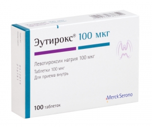 Эутирокс таб 100мкг №100
