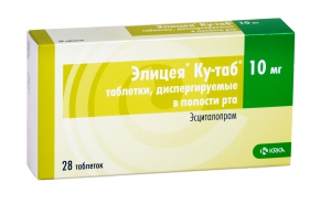 Элицея Ку-таб таб дисперг в полости рта 10мг №28