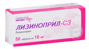 Лизиноприл-СЗ таб 10мг №50