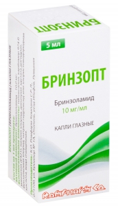 Бринзопт капли глазн 10мг/мл 5мл