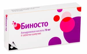 Биносто таб шип 70мг №4