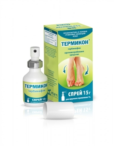 Термикон спрей д/наруж примен 1% 15г