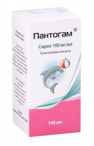 Пантогам р-р д/внутр примен 100мг/мл 100мл + мерная ложка