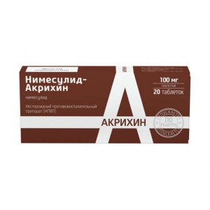 Нимесулид-Акрихин таб №20