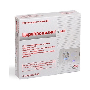 Церебролизин р-р д/ин амп 5мл №5