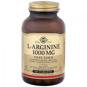 Солгар L-Аргинин таб 1000мг №90