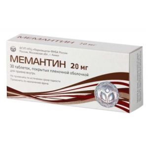 Мемантин таб ппо 20мг №30
