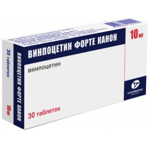 Винпоцетин Форте-Канон таб 10мг №30