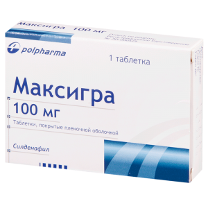 Максигра таб ппо 100мг №1