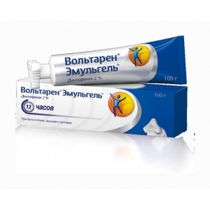 Вольтарен Эмульгель гель д/наруж примен 2% 100г