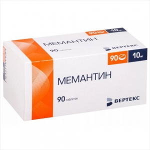 Мемантин-Вертекс таб ппо 10мг №90