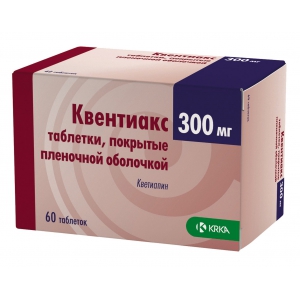 Квентиакс таб ппо 300мг №60