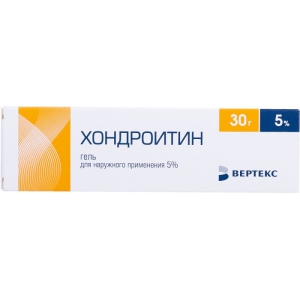Хондроитин-Вертекс гель д/наружн примен 5% 30г