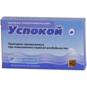 Успокой гран гомеопат 10г