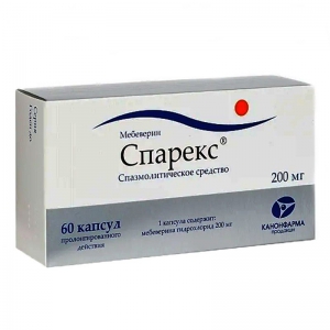Спарекс капс с пролонг высвоб 200мг №60